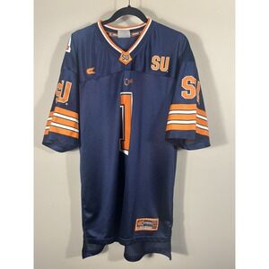 Vintage Colosseum Syracuse Orange Mens Large Football Jersey NCAA SU 'Cuse (H)